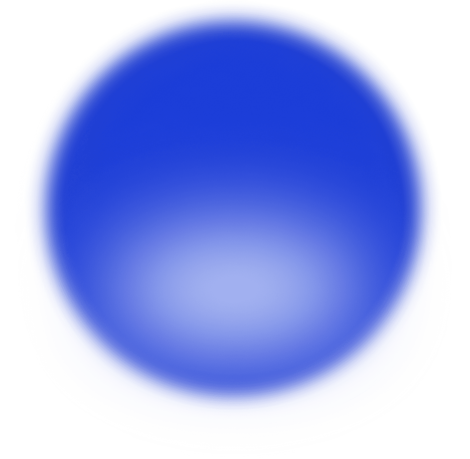 Blue Novi focus screen with a bright highlight